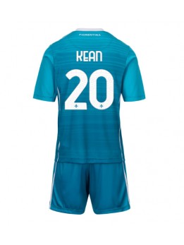 Detské Futbalové oblečenie Fiorentina Moise Kean #20 2025-26 Krátky Rukáv - Tretina (+ trenírky)